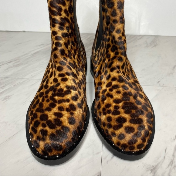 Rebecca Minkoff Sabeen Too Leopard Bootie 7.5 - Picture 10 of 14
